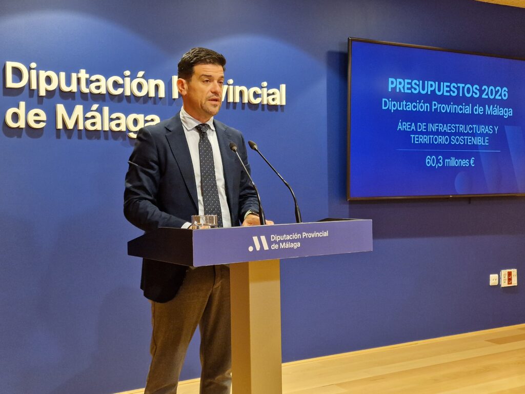 La Diputación invertirá 60,3 millones de euros en agua, energías renovables y mejora de la movilidad durante 2026
