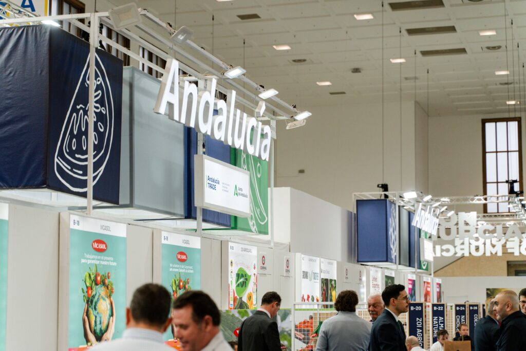 Andalucía TRADE organiza el pabellón andaluz en Fruit Logistica, la principal feria mundial del sector hortofrutícola