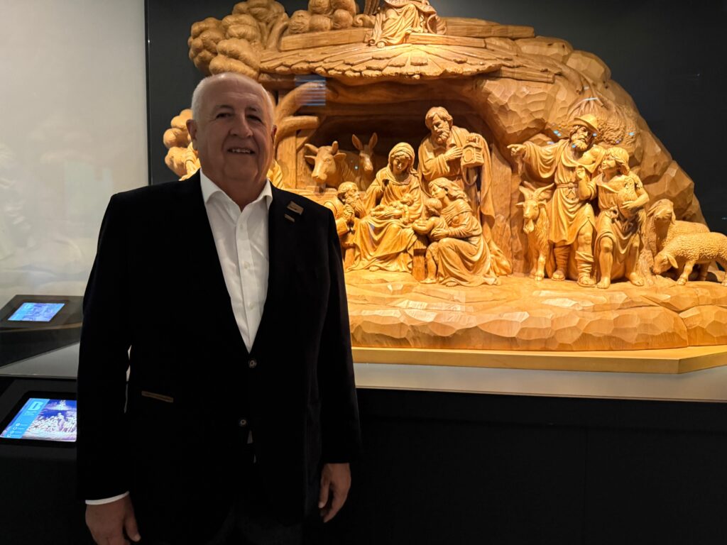 Antonio Díaz Rubio (Presidente Museo Internacional De Arte Belenista): “La creatividad y la originalidad convierten cada belén artístico en una obra única e irrepetible”