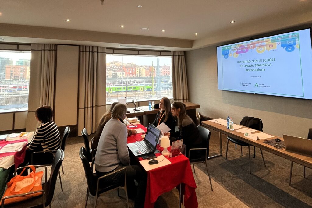 Andalucía TRADE refuerza la enseñanza del español en Italia, segundo país emisor de estudiantes hacia la región