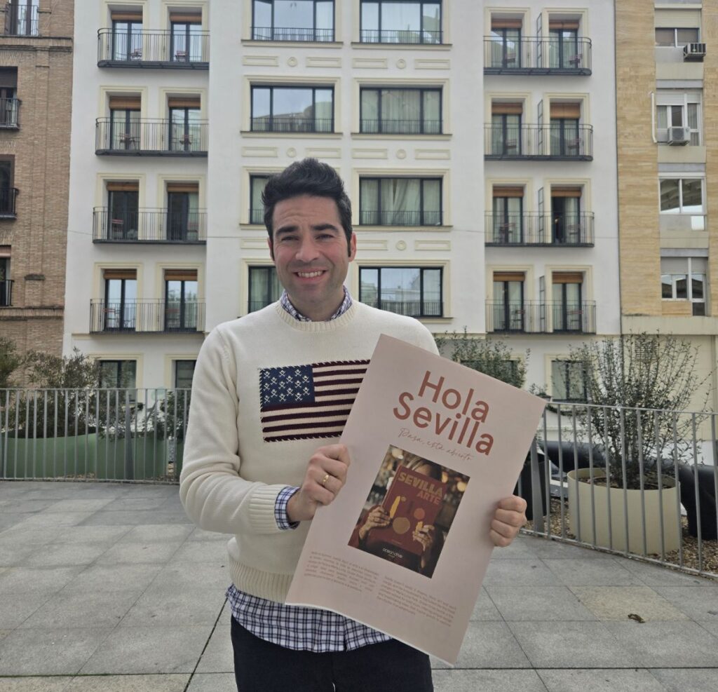 Jesús Fernández (Director Hotel Ocean Drive Sevilla) : “En Ocean Drive Sevilla traemos la ciudad al hotel para que huéspedes y vecinos vivan Sevilla con alma y libertad”