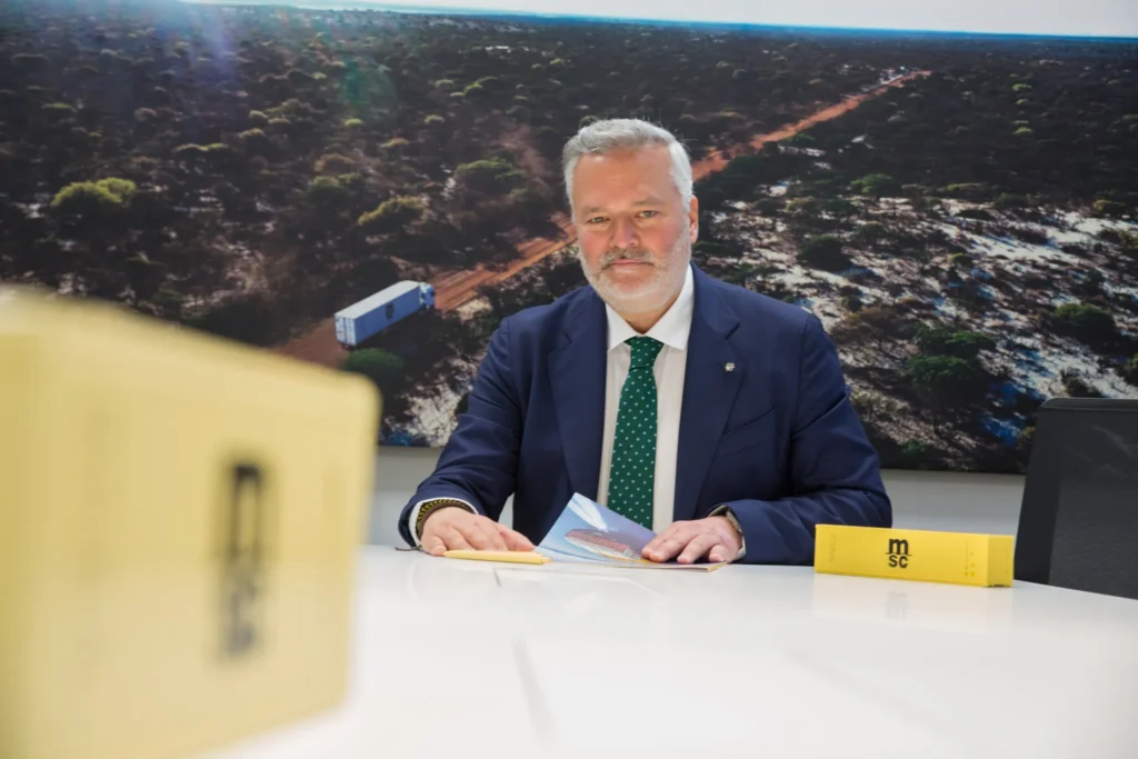 MSC Mediterranean Shipping Company para Carlos de Castellví (Andalucia Branch Manager): "Impulsamos la logística global, la digitalización y la sostenibilidad en Andalucía"