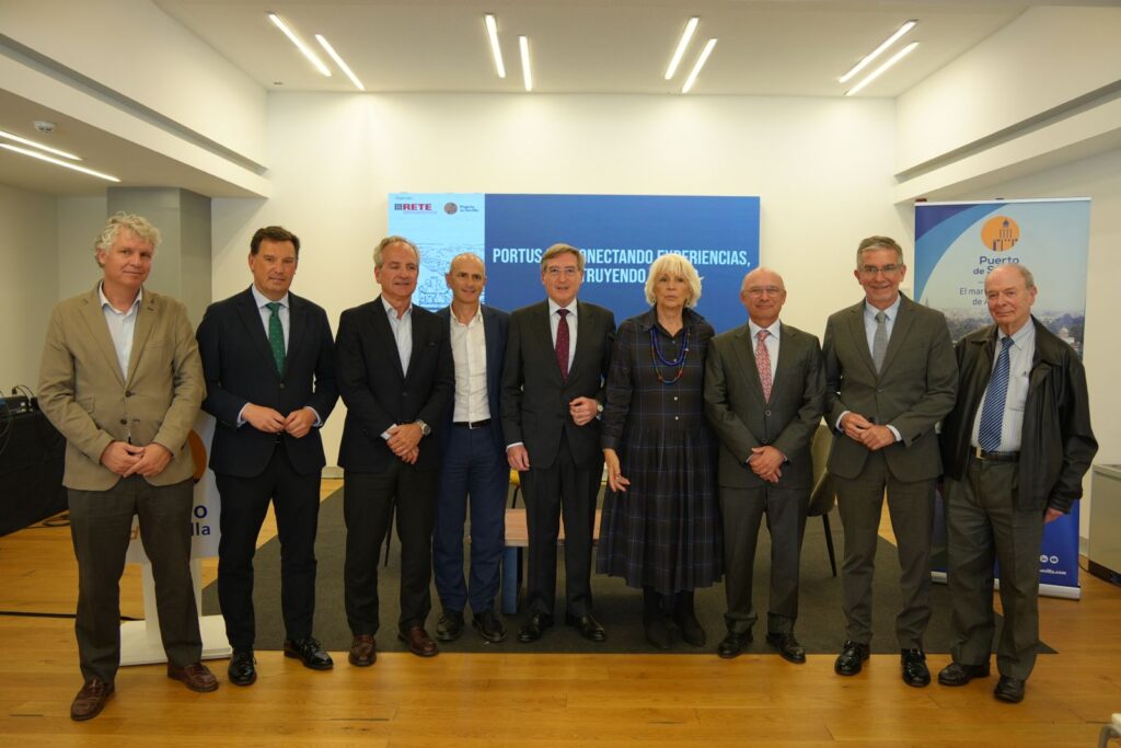 RETE reúne en el Puerto de Sevilla a expertos y responsables institucionales en la presentación del número 50 de PORTUS, referente internacional en el diálogo puerto-ciudad