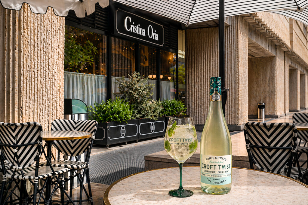 CROFT TWIST, EL SPRITZ DEL MOMENTO, ATERRIZA EN MADRID DE LA MANO DE CRISTINA ORIA
