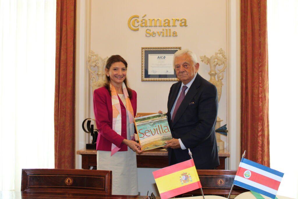 La Cámara de Sevilla refuerza lazos comerciales con Costa Rica