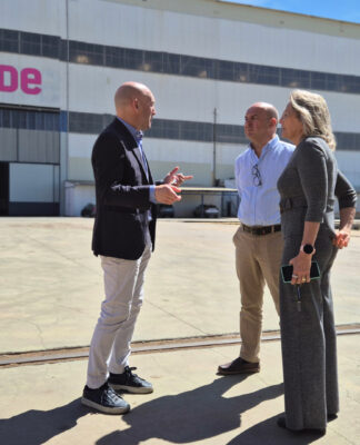 La Zona Franca de Sevilla presenta a TECADE las obras para reforzar el vial de Astilleros y adaptarlo a mayores cargas industriales