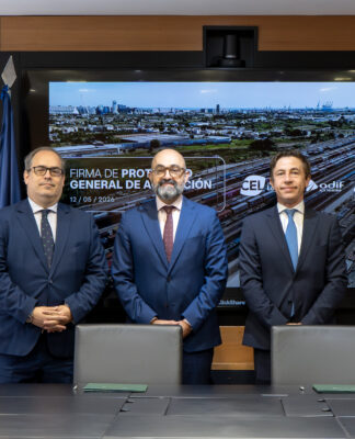 Adif y el Centro Español de Logística se alían para impulsar el uso del ferrocarril en las cadenas de suministro