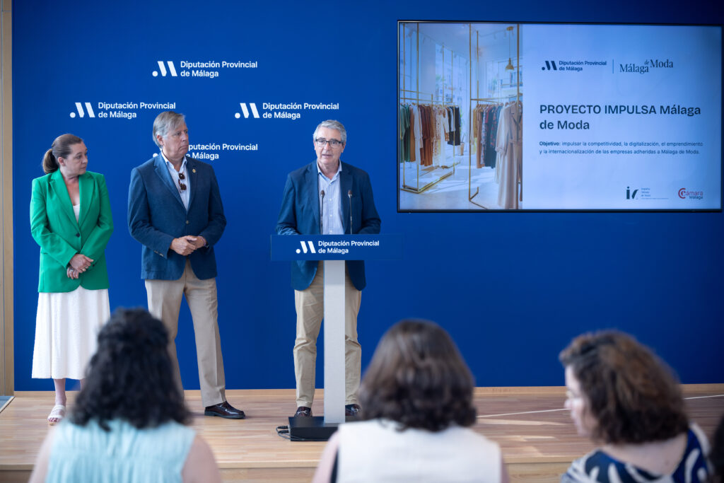 La Diputación de Málaga se alía con la Cámara de Comercio para impulsar la internacionalización de las empresas adheridas a Málaga de Moda