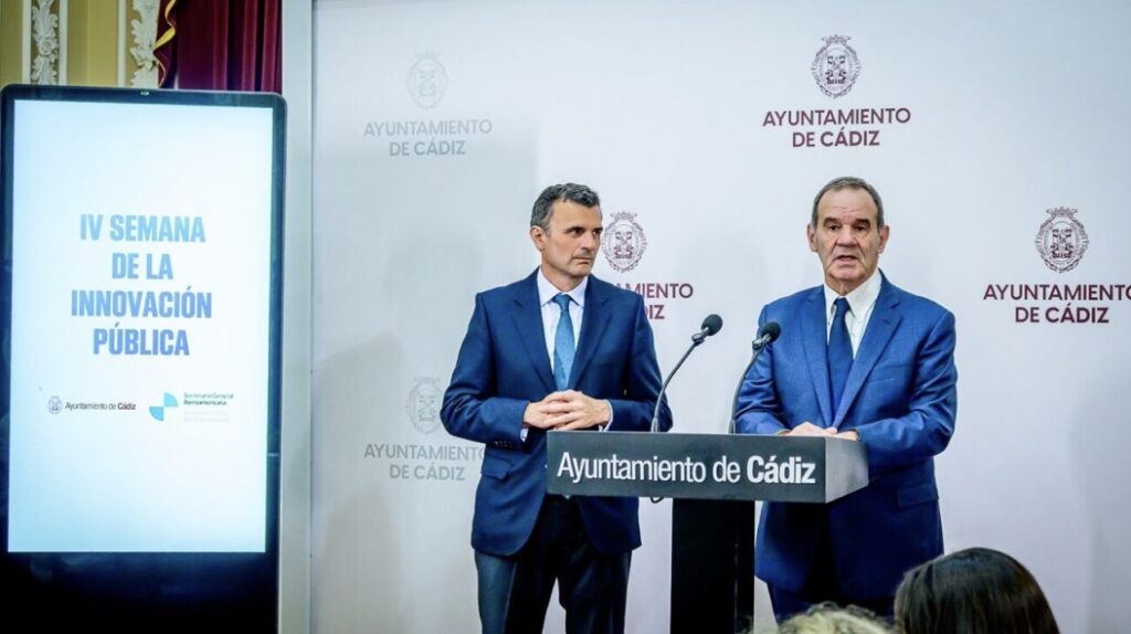 Cádiz acogerá la Semana Iberoamericana de la Innovación Pública del 29 de septiembre al 2 de octubre