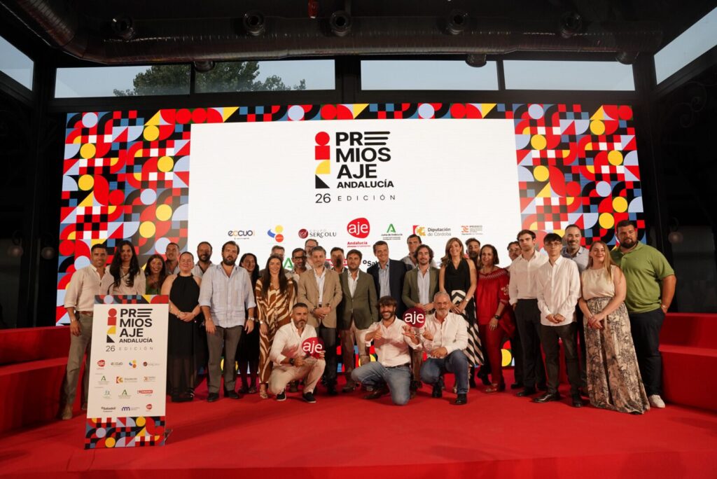 My Top Tour e Hidroinfiltrador, empresas ganadoras de los Premios AJE Andalucía 26