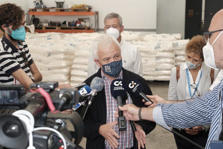 El Cabildo de Gran Canaria prepara el envío de 1.200 toneladas de gofio producido en Gran Canaria para los campamentos saharauis