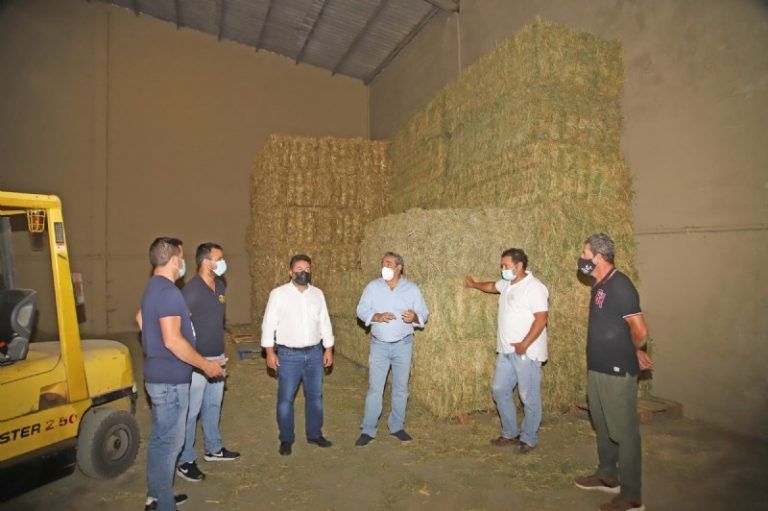 Reunion del Cabildo con representantes de los ganaderos