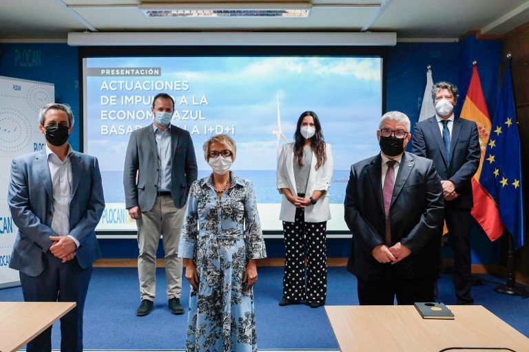 Elena Máñez presenta en Plocan proyectos estratégicos por 700 millones en eólica marina e innovación portuaria