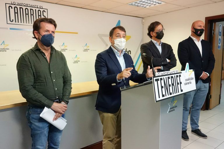 CC de Tenerife denuncia que en los últimos tres años se han dejado de invertir en la isla 214 millones del MEDI